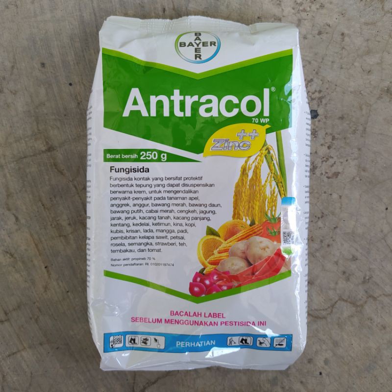 Jual Antracol Fungisida Obat Jamur Tanaman Original Gr Shopee