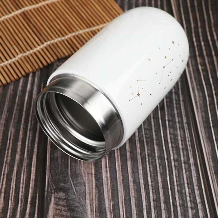 Jual Gelas Kopi Teh Mug Botol Tumbler Minuman Thermos Stainless 200ml