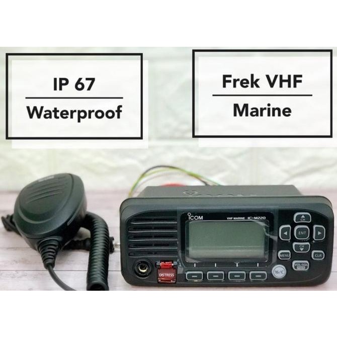 Jual Icom Ic M220 Without Gps Receiver Vhf Marine Transceiver Elektro