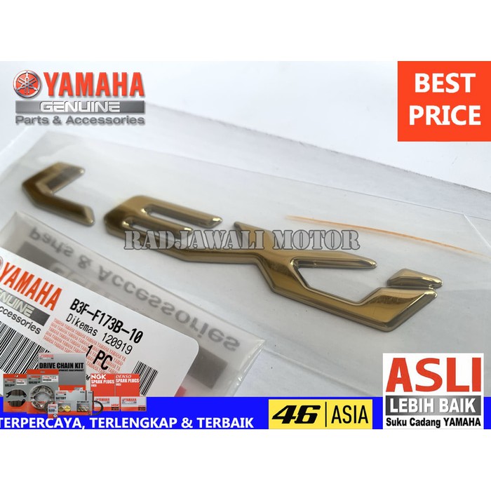 Jual Emblem Logo Cover Body Lexi Gold Asli Original Yamaha B F F B