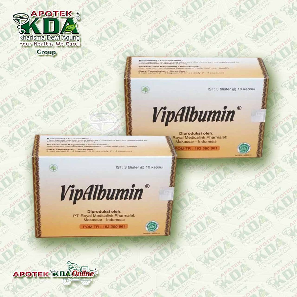 Jual VIPALBUMIN KAPSUL 1 BOX Shopee Indonesia