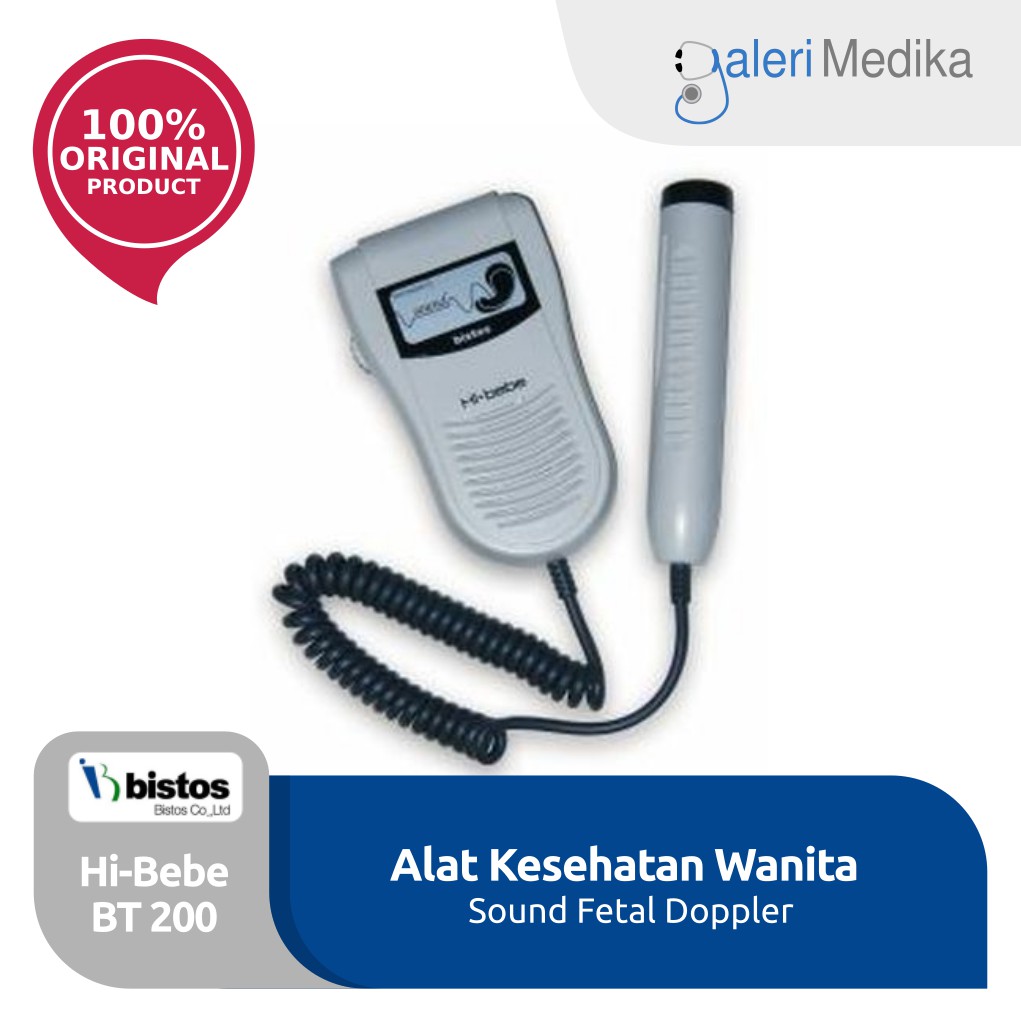 Jual Bistos Hi Bebe BT 200 Sound Fetal Doppler Alat Cek Detak Jantung