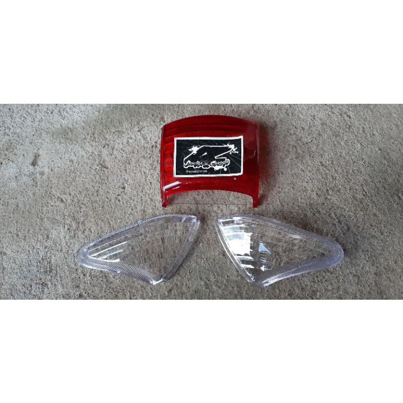 Jual Mika Kaca Stoplamp Dan Sen Belakang Kanan Kiri Honda Supra X Supra