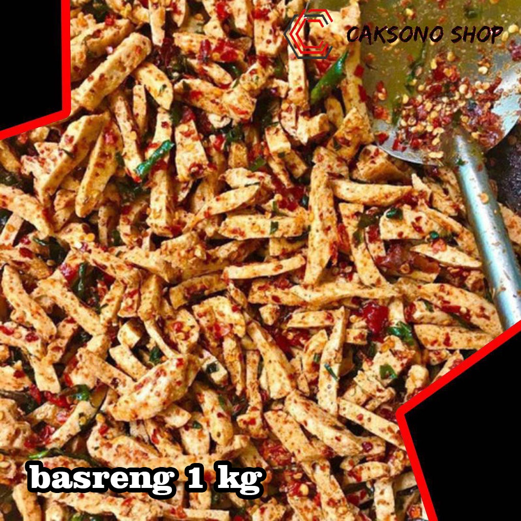 Jual Basreng Stik Baso Goreng Ikan Stik Pedas Daun Jeruk Original 1