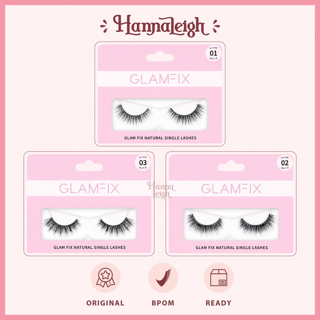 Jual GLAM FIX Glamfix Perfect Blink Lashes Glam Shopee Indonesia