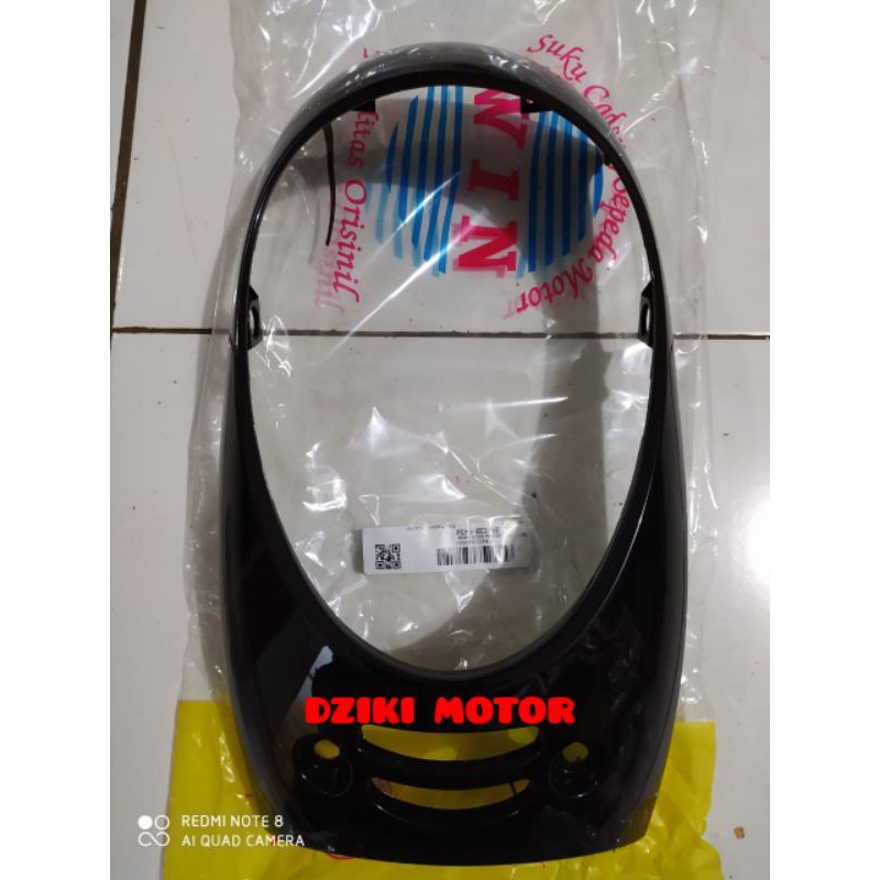 Jual Panel Depan Tameng Cover Lampu Honda Scoopy FI ESP Hitam 2013 2016