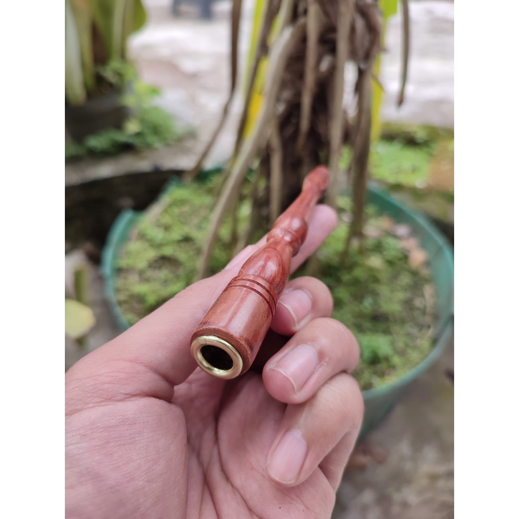 Jual Pipa Once Kayu Nagasari Nogosari Model Terbaru 12 Cm Shopee