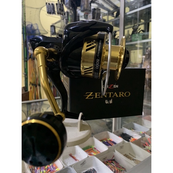 Jual REEL KAIZEN ZENTARO 8000 POWER HANDLE Shopee Indonesia