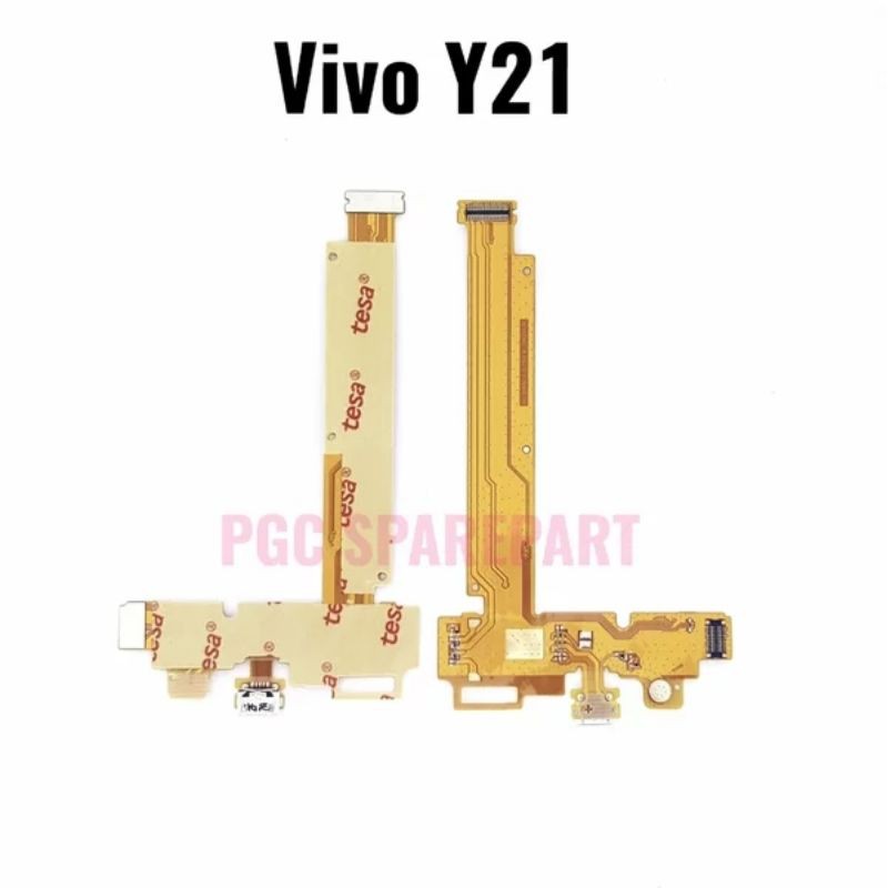 Jual Original Flexible Connector Charger Mic Vivo Y21 Flexibel Cas