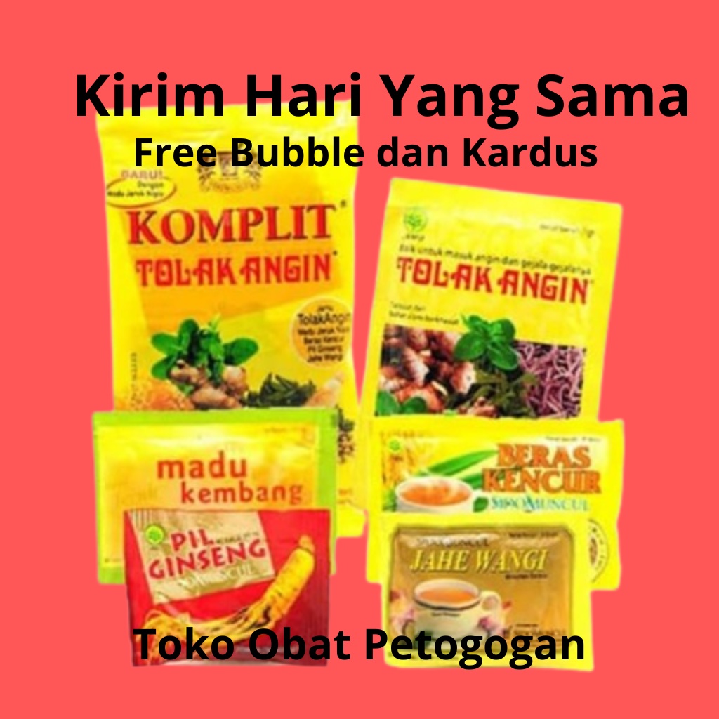 Jual Tolak Angin Komplit Jamu Seduh Tradisional Sido Muncul Obat Masuk