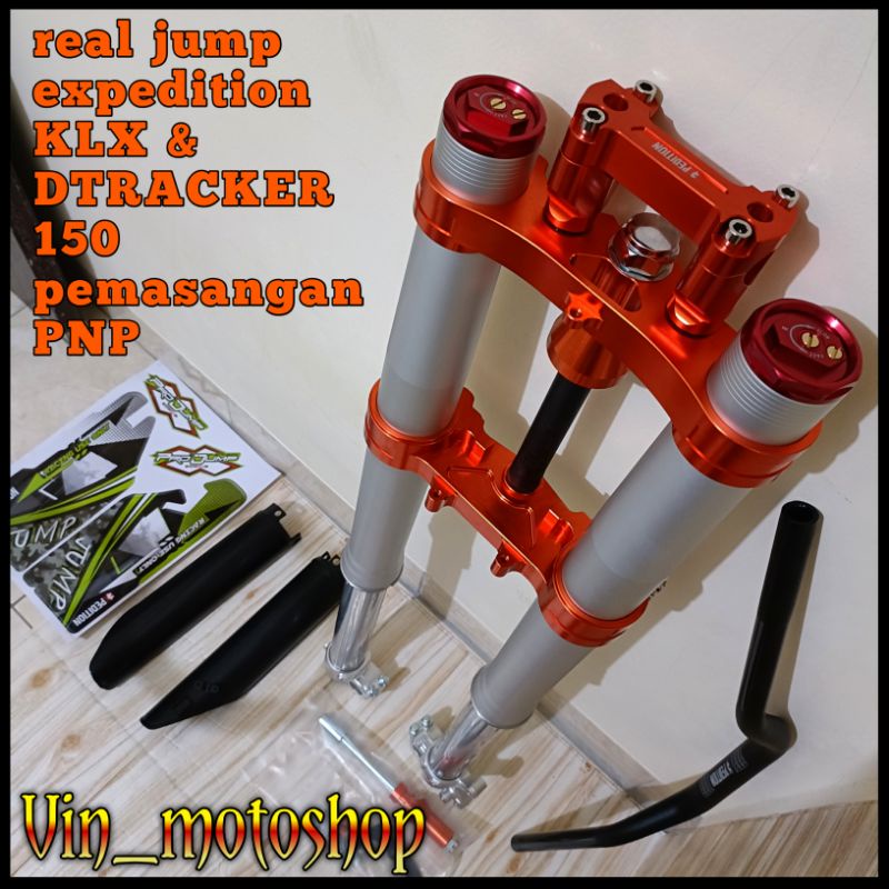 Jual USD Real Jump EXPEDITION KLX DTRACKER 150 Original Pemasangan PNP