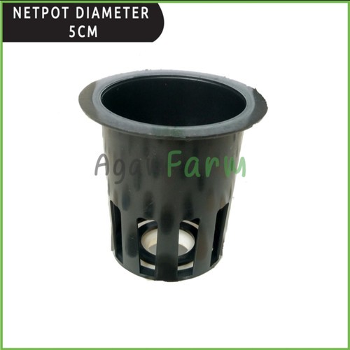 Jual Netpot Hidroponik Hitam Cm Shopee Indonesia