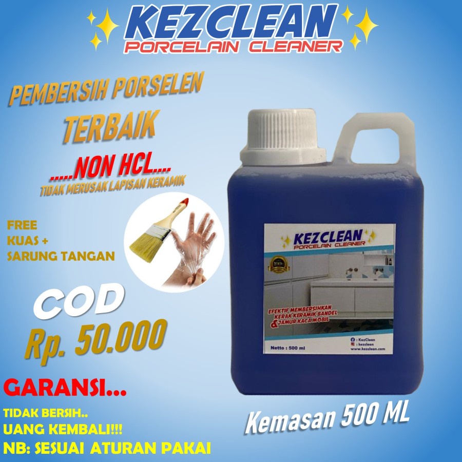 Jual Kezclean Pembersih Porselen Wc Toilet Kamar Mandi Keramik Kerak