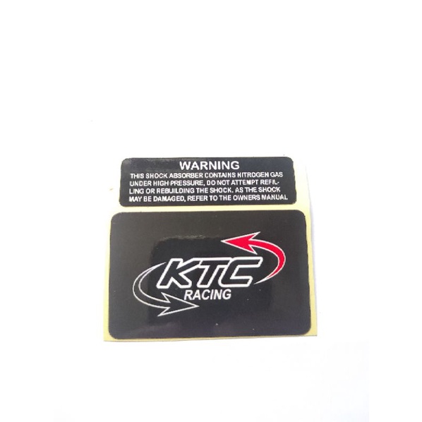 Jual Sticker Printcutt Warning Ktc Motor Shopee Indonesia