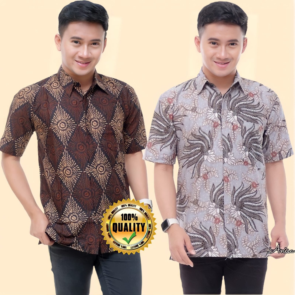 Jual Murah Kemeja Batik Pria Murah Atasan Batik Pria Baju Batik Pria