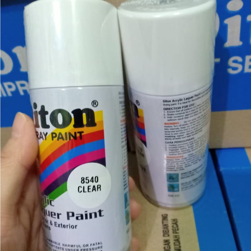 Jual DITON Spray Paint Acrylic Lacquer Paint Pilox Cat Semprot 8540