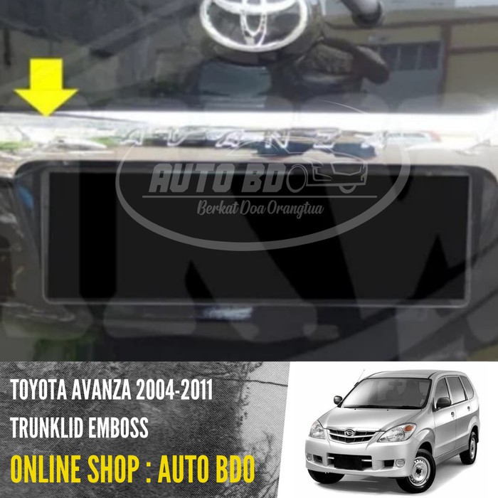 Jual Trunklid Trunk Lid Avanza Xenia Vvti Lama Embos