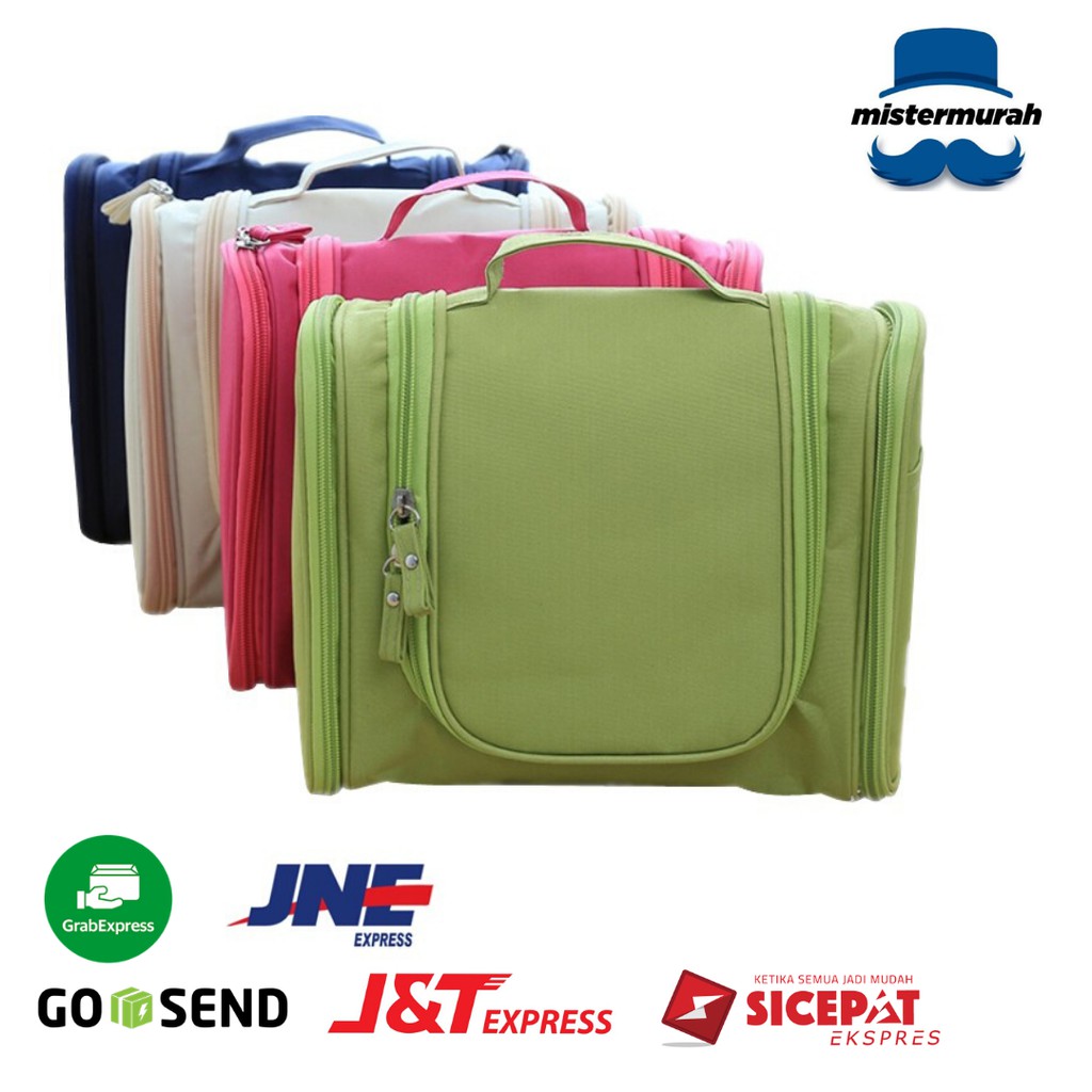 Jual Travel Organizer Tas Kosmetik Tas Peralatan Mandi Multifungsi