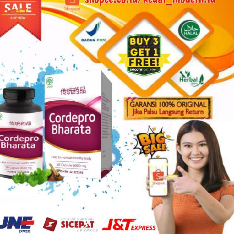 Jual Berkualitas S Bangeth Promo Cordepro Bharata Asli Obat Paru Paru