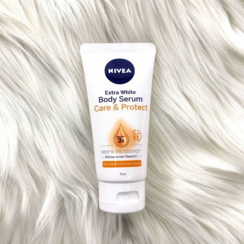 Jual Nivea Extra White Care Protect Body Serum Ml Shopee Indonesia