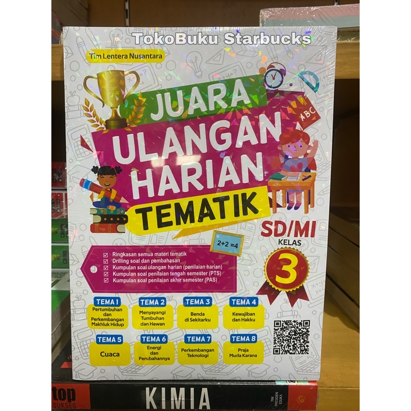 Jual Buku Juara Ulangan Harian Tematik Sd Mi Kelas