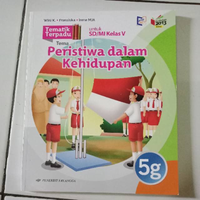 Jual Tematik Terpadu Tema Peristiwa Dalam Kehidupan SD Kelas 5g K13N