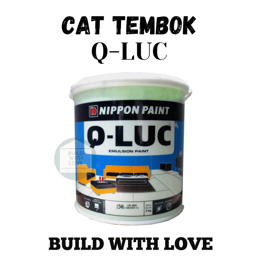 Jual Cat Tembok Q Luc Kg Nippon Paint Shopee Indonesia