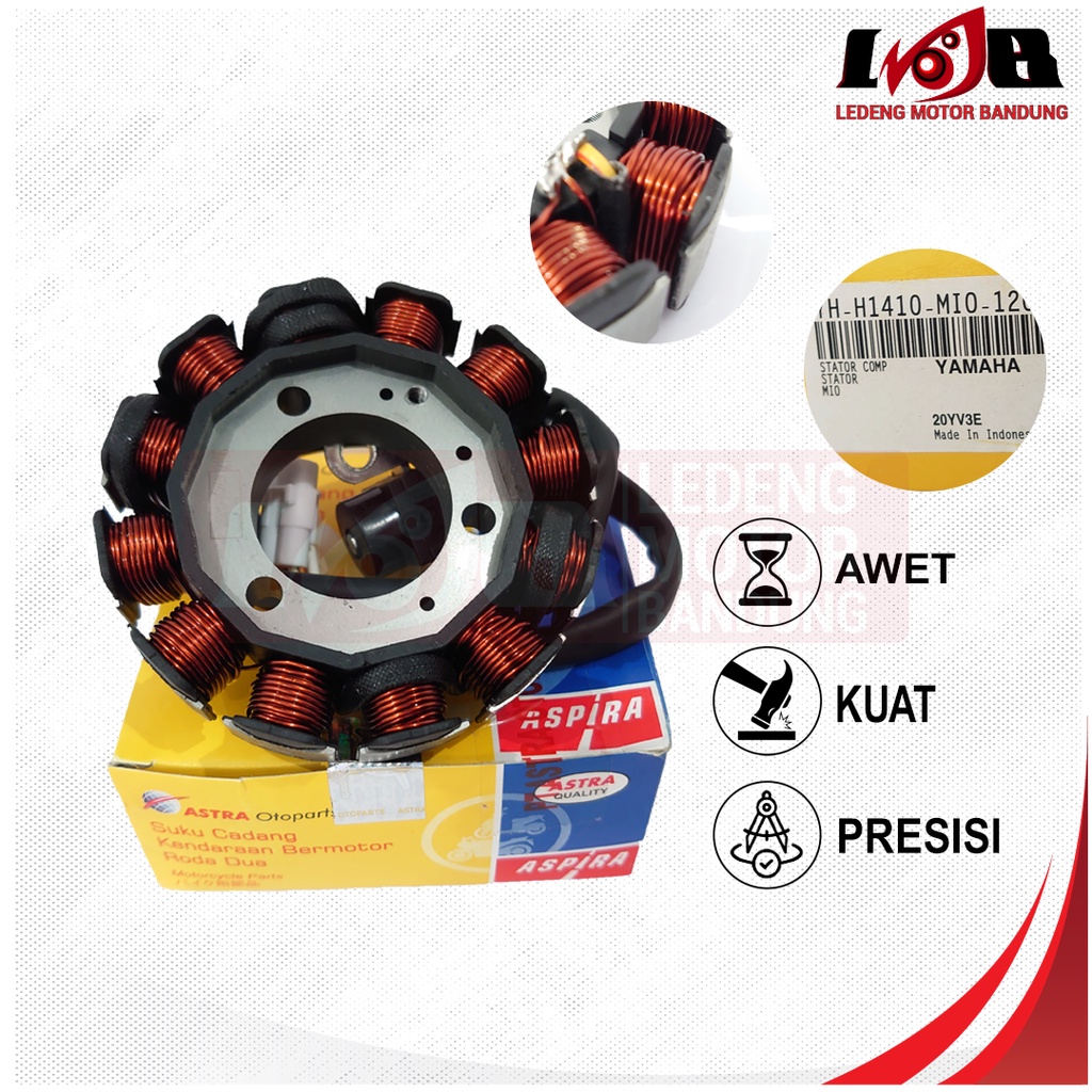 Jual Aspira Spul Stator Comp Assy Mio Smile Sporty Fino Karbu Spull