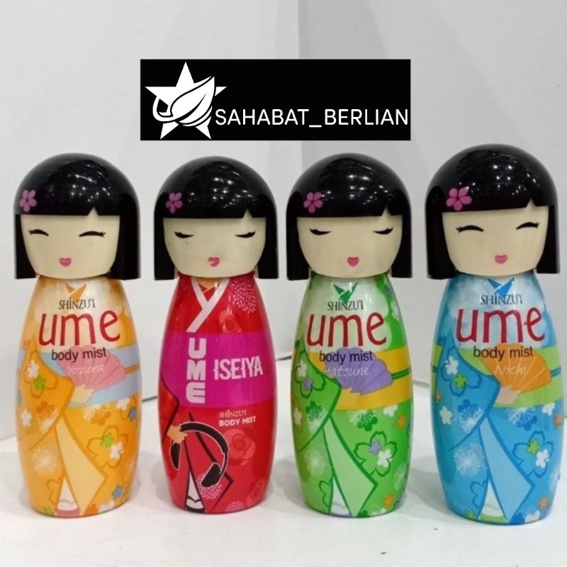 Jual SHINZUI UME Body Mist Parfum Minyak Wangi 100ml Shopee Indonesia