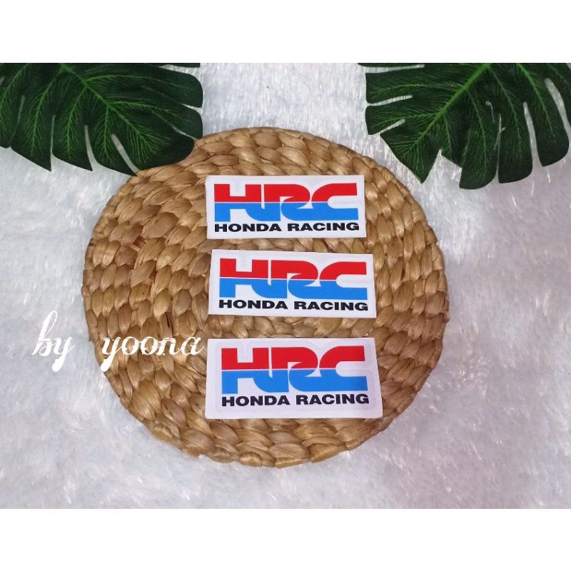 Jual Stiker Hrc Murah Printcut Laminasi Stiker Honda Racing Stiker