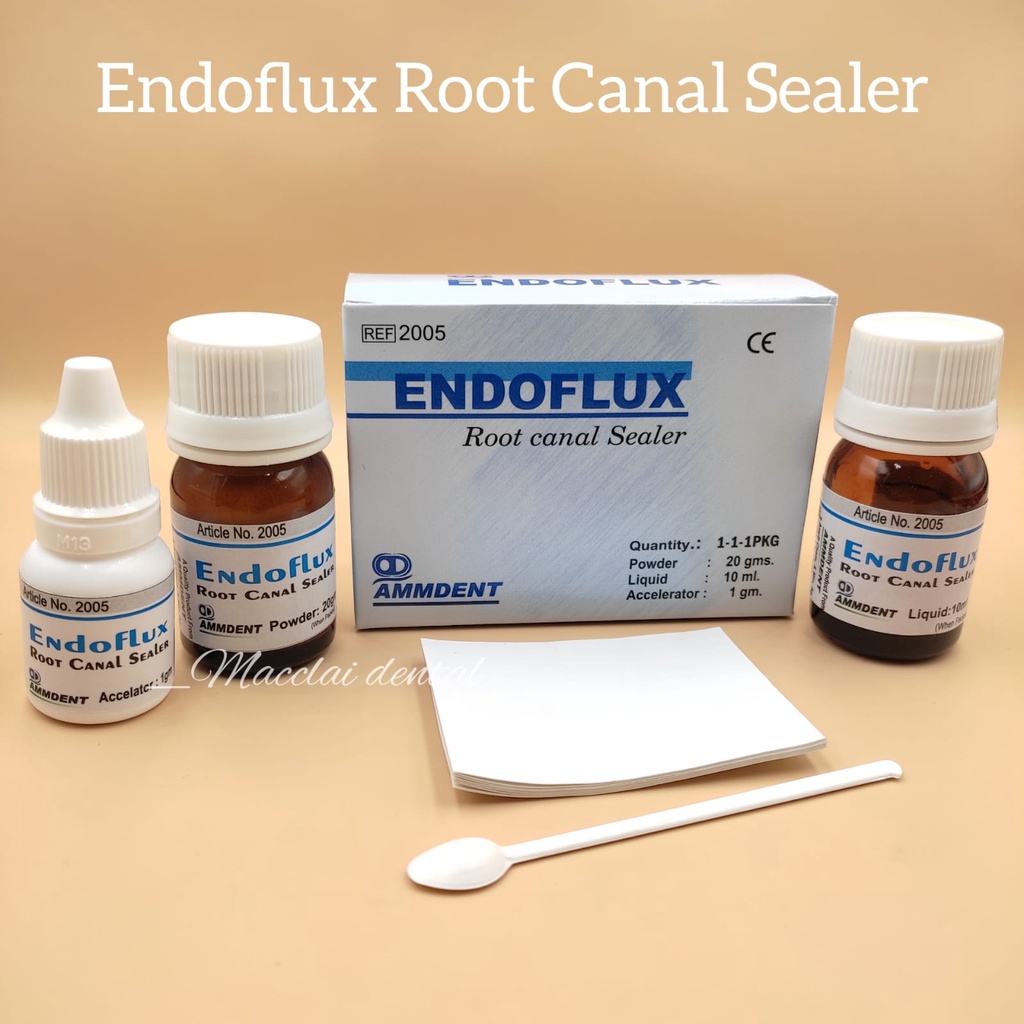 Jual Dental Root Canal Sealer Endoflux Pengisian Saluran Akar Serupa