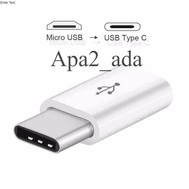 Jual Konektor Sambungan Kabel Micro Usb To Type C Micro Usb