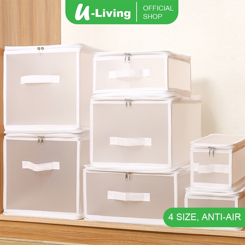 Jual U Living Tempat Penyimpanan Pakaian Lipat Storage Box Organizer