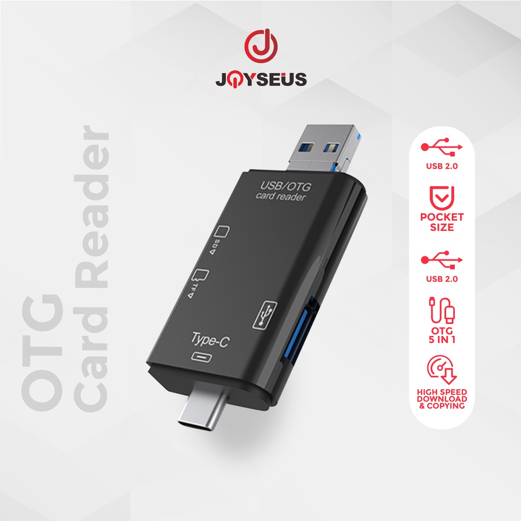 Jual Joyseus In Universal Otg Card Reader Type C Micro Usb Usb