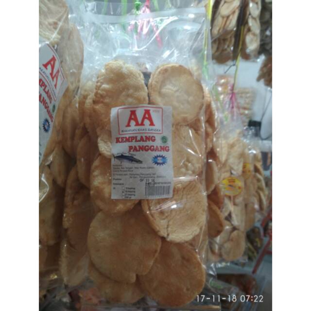 Jual Kemplang Panggang AA Oleh Oleh Makanan Snack Cemilan Amplang