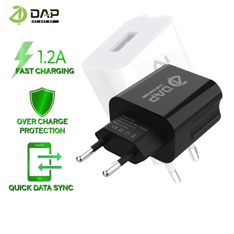 Jual TC Adaptor DAP Kepala Charger USB Charge Fast Charge Garansi Resmi