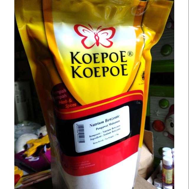 Jual Natrium Benzoate 1kg Koepoe Pack Shopee Indonesia