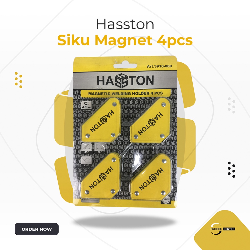 Jual Siku Magnet Las Set Pcs Magnetic Welding Holder Hasston