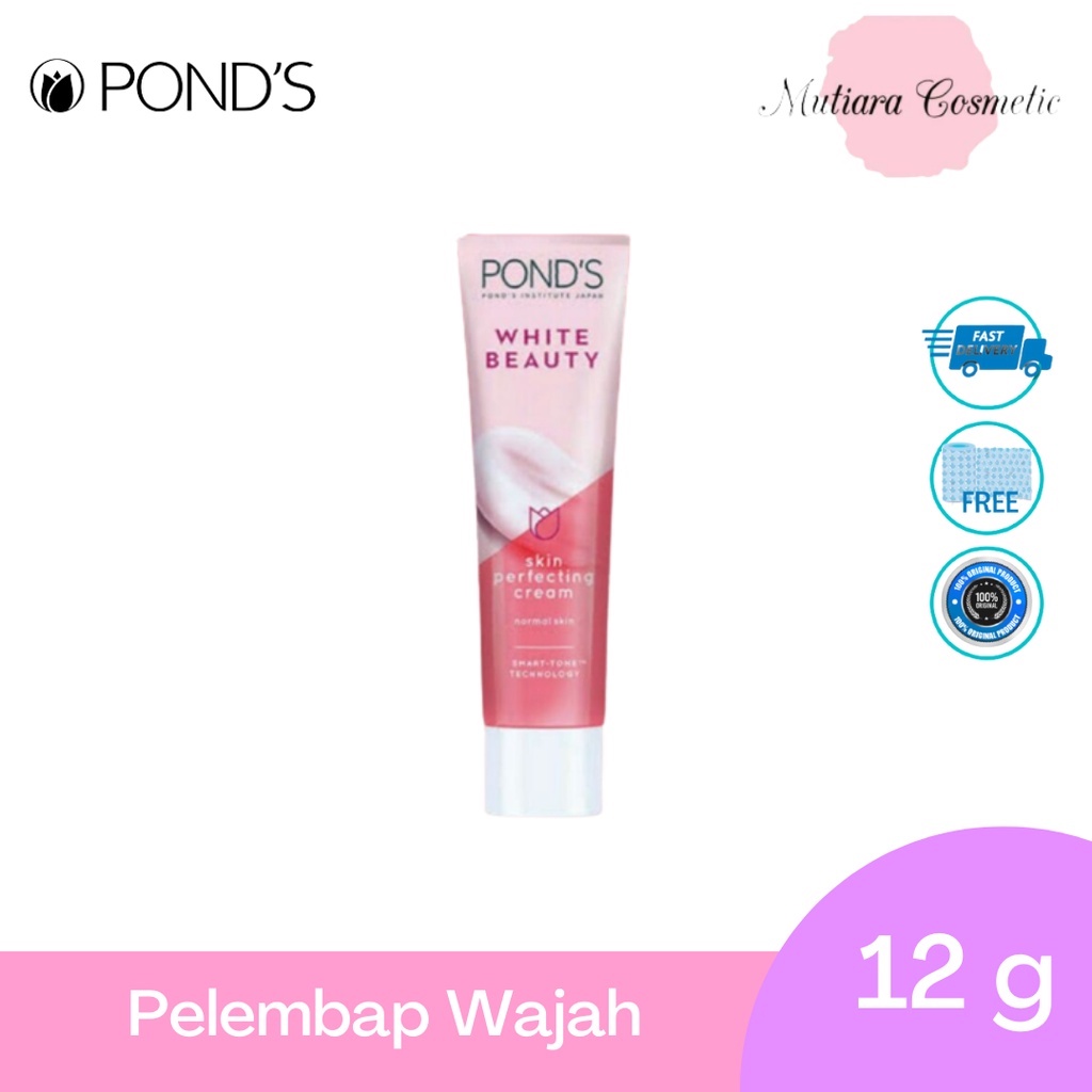 Jual Ponds White Beauty Skin Perfecting Cream 12 G Shopee Indonesia