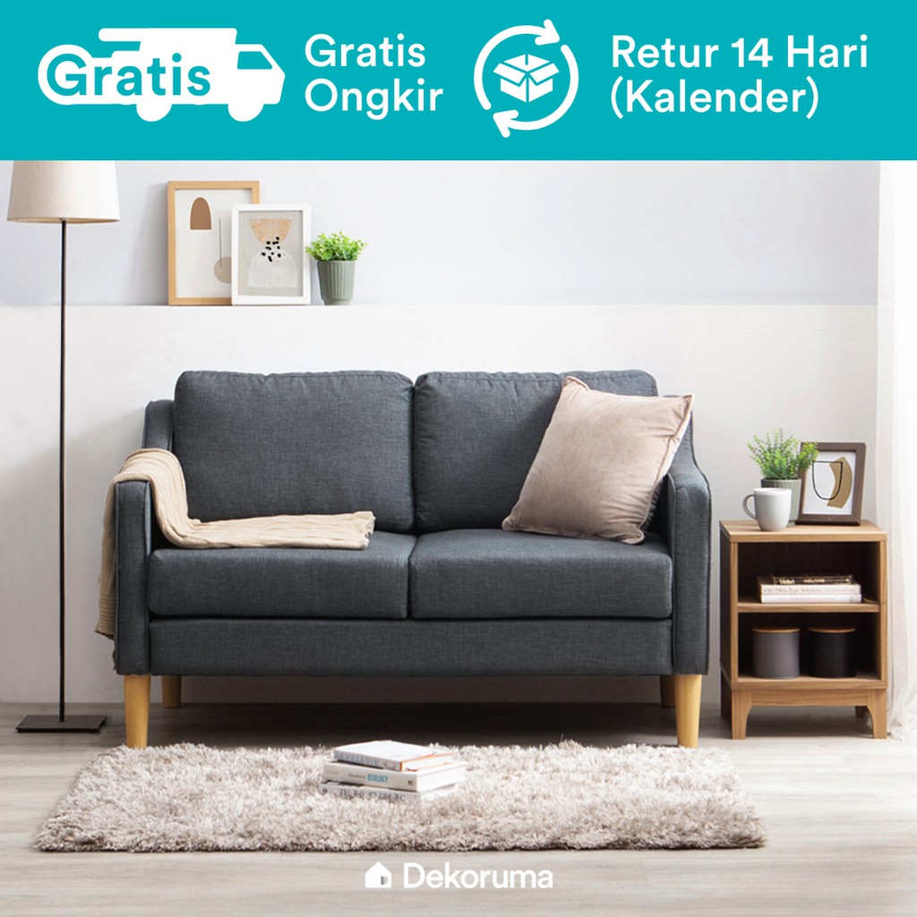 Jual Dekoruma Eito Sofa Minimalis Seater Kursi Sofa Ruang Tamu