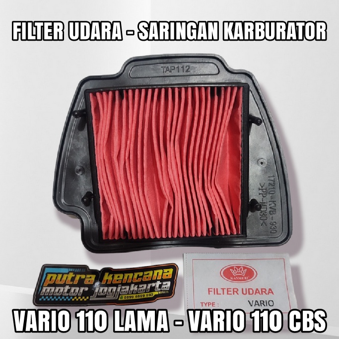 Jual FILTER UDARA SARINGAN KARBURATOR VARIO 110 LAMA DAN CBS