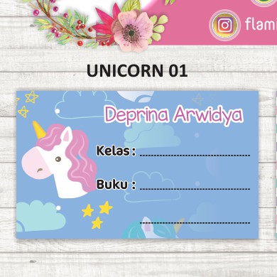 Jual Stiker Buku Unicorn Edition Shopee Indonesia