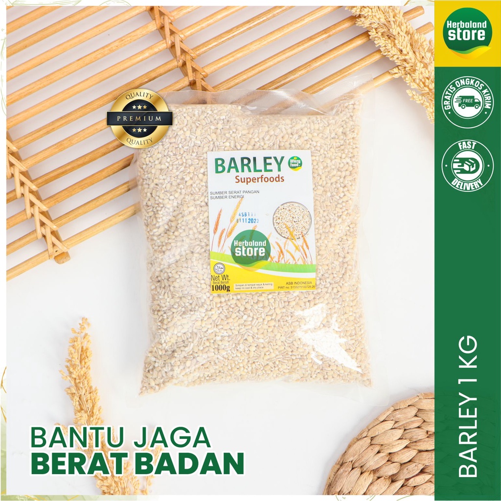 Jual Barley Kg Biji Jali Jali Makanan Sehat Untuk Melancarkan