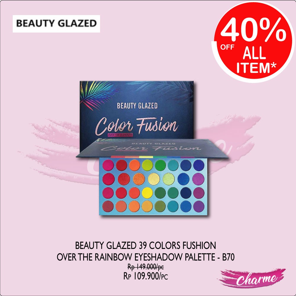 Jual READY ORI Beauty Glazed 39 Warna Color Fusion Eyeshadow