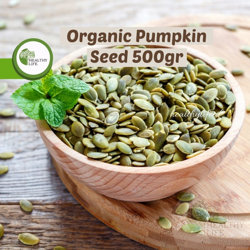 Jual Organic Pumpkin Seed Biji Labu Kupas Gr Shopee Indonesia