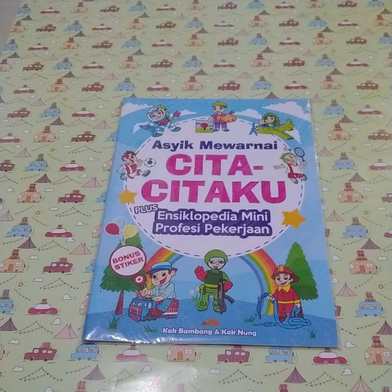 Jual Asyik Mewarnai Cita Citaku Berstiker Shopee Indonesia