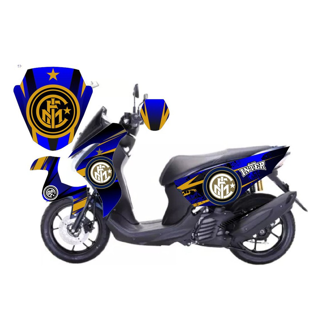 Jual Dekal Lexi Decal Motor Sticker Stiker Yamaha Lexy Intermilan