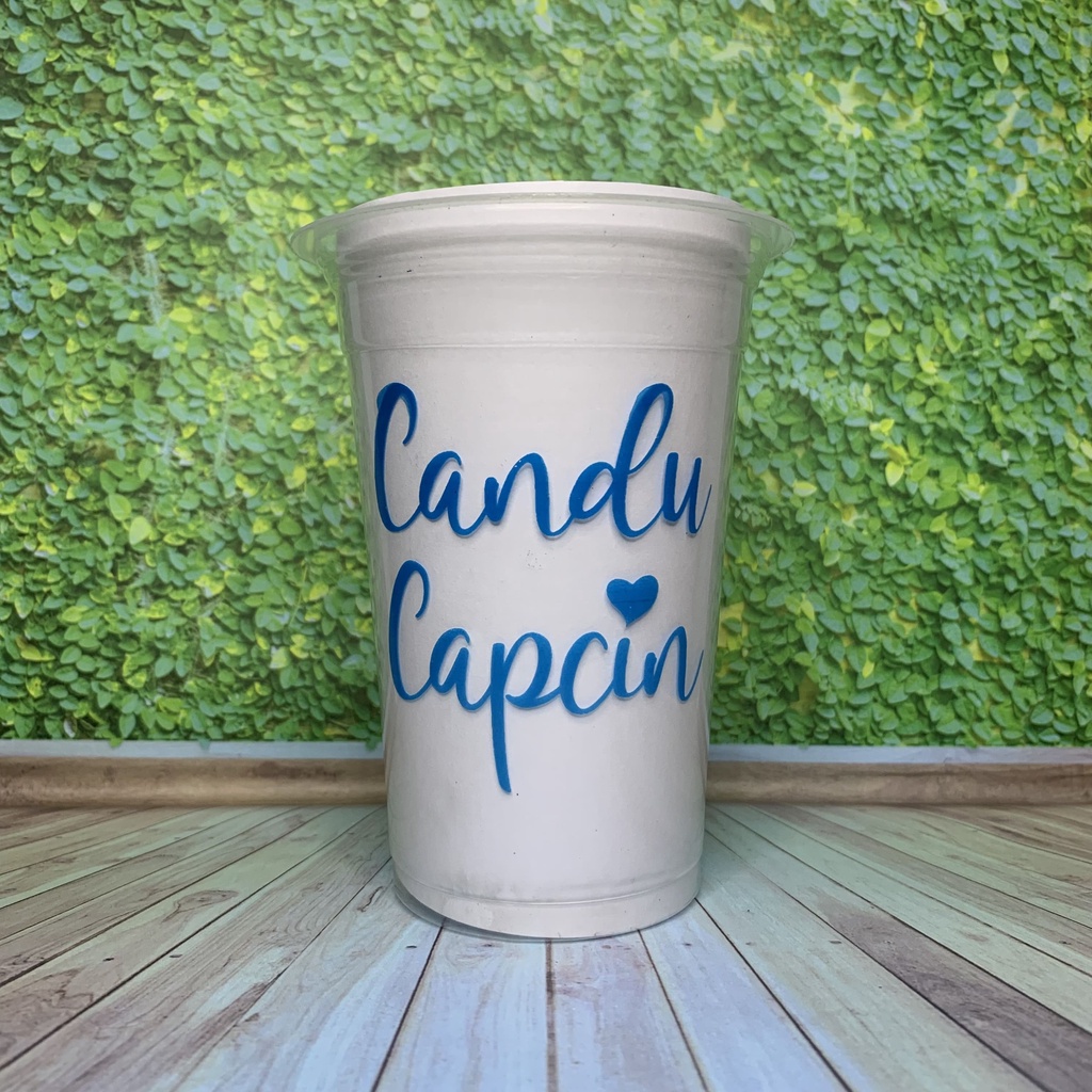 Jual Sablon Gelas 14 Oz 16 Oz Cup Plastik Starindo 5 Gram Shopee