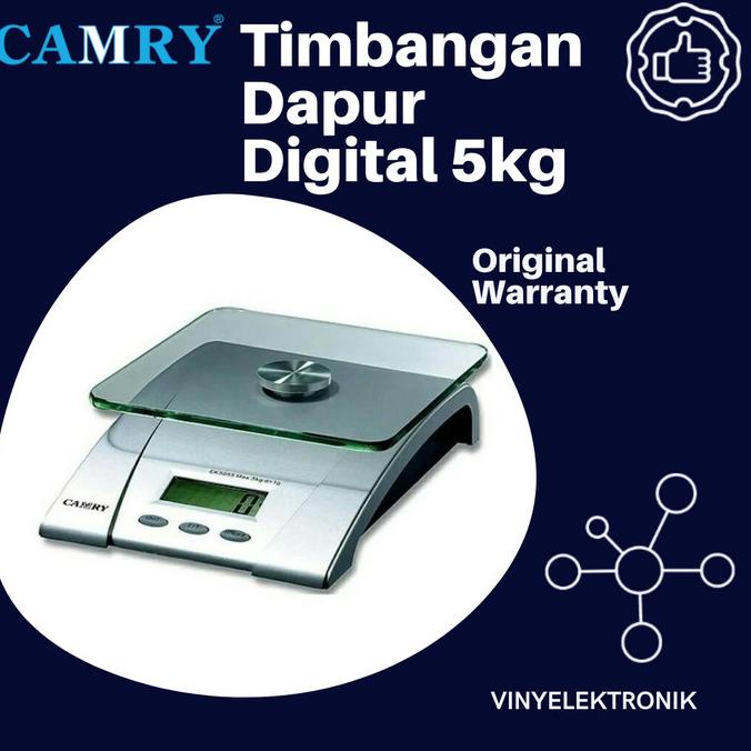 Jual Timbangan Digital Camry 5Kg Ek5055 Camry Ek 5055 Timbangan Kue 5