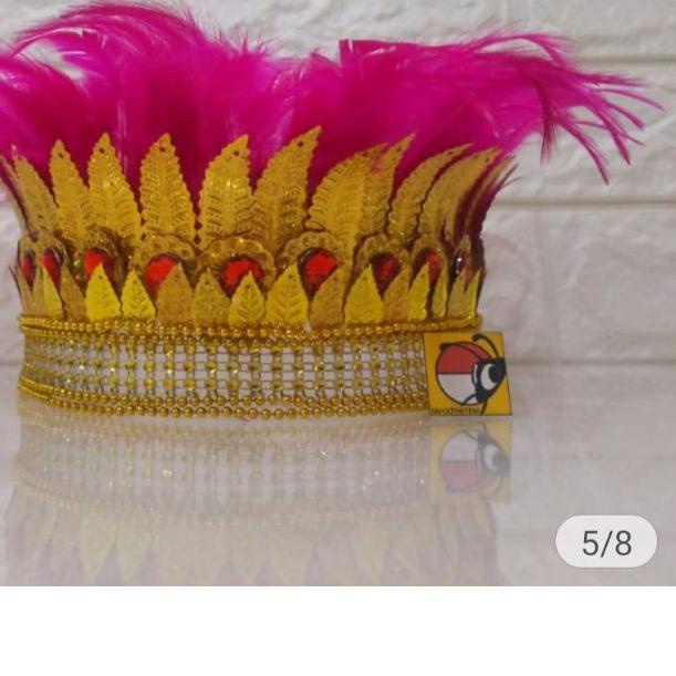 Jual Aksesoris Kepala Bulu Dayak Adat Dayak Kalimantan Shopee